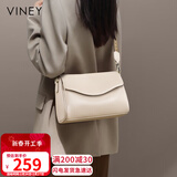 viney牛皮包包女包品牌斜挎枕头包轻奢单肩包生日三八38女神节礼物