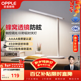 欧普照明（OPPLE）AAAA级护眼灯LED书桌学生学习宿舍卧室儿童无蓝光台灯 米格2M