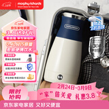 摩飞电器（Morphyrichards）便携式电热水壶烧水壶 家用旅行0.4L便携电水壶随行泡茶办公室养生保温杯电热水杯MR6090蓝