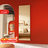 安尔雅 穿衣镜浴室镜贴墙全身镜子卧室客厅试衣镜家用22*22直角四片装