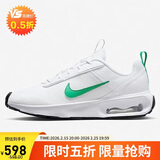 耐克（NIKE）女子AIR MAX INTRLK LITE休闲跑步鞋DX3705-102/白绿 35.5
