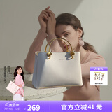 纽芝兰（NUCELLE）包包女款2025年凯莉包红色娘婚包大容量手提单肩斜挎包生日礼物