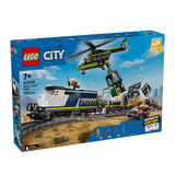 乐高（LEGO）积木城市组60508 警匪大追击列车男女孩儿童玩具母亲节礼物摆件