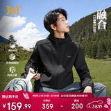 361°外套男春季三防加绒运动休闲夹克风衣抓绒衣652544605D-3