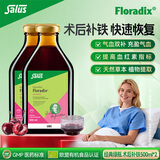 莎露斯铁元德国进口铁元绿铁口服液500ml*2瓶 补铁补气血口服液