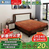 老编工山棕床垫 硬棕垫手工棕榈床垫子薄厚款单双人榻榻米折叠床垫定制 10cm总厚（山棕芯+银离子外套） 1.8*2.0m