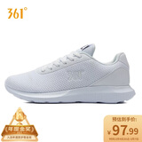 361°运动鞋男鞋春夏季透气网面通勤休闲慢跑步鞋子男士671832270-4