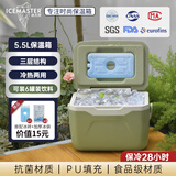 冰大师 ICEMASTER户外保温箱食品保热箱母乳冷藏箱车载露营药品保冷箱小冰块箱5.5L