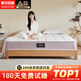 海马亦言床垫 席梦思天然乳胶椰棕独立弹簧五星级十大酒店双面加厚品牌 经济A款2.0：华夫格+硬质棉+独立弹簧 1.8x2.0米