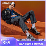 斯凯奇（Skechers）男鞋春季舒适厚底增高老爹鞋潮流休闲鞋户外软底运动鞋51241
