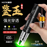 魔铁（MOTIE）照玉石手电筒强光365nm紫光灯专用珠宝翡翠灯鉴定荧光剂检测验钞