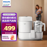 新安怡（AVENT）飞利浦新安怡 奶瓶蒸汽消毒带烘干婴儿暖奶器消毒器锅 调奶器 