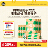 隔壁刘奶奶A2β-酪蛋白纯牛奶9支*8箱儿童全脂牛奶早餐高钙奶年货送礼礼盒