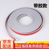 百蒂安封边条自粘木板包边收边橱柜柜子免漆板材衣柜u型柜门扣条生态板 板厚18mm灰色带胶-2米1卷