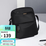 高尔夫（GOLF）单肩包男士休闲斜挎包男手机ipad包防泼水通勤运动挎包送男友礼物