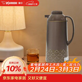 象印（ZO JIRUSHI）保温壶玻璃内胆真空隔热手提式大容量保温瓶AGYE-19-TZ