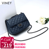viney牛皮包包女包品牌链条包轻奢单肩斜挎包生日女神节38妇女节礼物