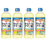 日清芥花亚麻籽油食用调和菜籽油含欧米伽3亚麻酸800g/瓶*4