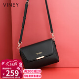 viney包包女包牛皮斜挎包妈妈中年轻奢单肩包生日女神节38妇女节礼物