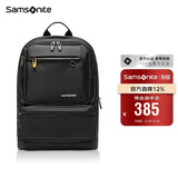 新秀丽（Samsonite）电脑包双肩包商务背包笔记本包休闲都市36B*09003黑色14英寸