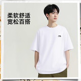 李宁（LI-NING）短袖夏季新款男轻薄透气运动T恤时尚宽松短袖文化衫T恤运动上衣男