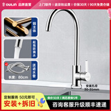 欧琳（OULIN） 厨房水龙头冷热洗菜盆水龙头 优铜冷热水龙头水槽台上盆水龙头 【升级加高】铜龙头9501