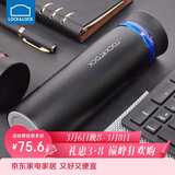 乐扣乐扣（LOCK&LOCK） 菲特旋转盖轻量不锈钢保温杯学生商务水杯450ml黑蓝LHC4131BKB
