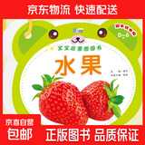 撕不烂识字翻翻书中英双语注音版婴儿早教书 0-6岁宝宝启蒙圈圈书幼儿认字8大主题看图识物卡片幼儿启蒙书本 水果