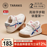 泰兰尼斯冬季学步鞋加绒保暖男宝宝鞋子女童婴儿鞋软底机能鞋白/蓝/红23