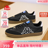 卡帕（Kappa）男鞋TIFO德训鞋子男士春季新款休闲板鞋复古运动鞋男 黑色 42