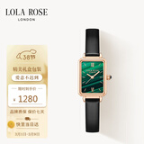 LOLA ROSE罗拉玫瑰小绿表手表女士学生百搭通勤三八节女神礼物生日礼物女生