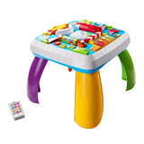 费雪（Fisher-Price）学习桌六面盒婴儿早教小火车男女孩0-3岁儿童玩具满月新年礼物 多功能小狗皮皮学习桌DWN37