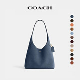 蔻驰（COACH）新款女士BROOKLYN 28号单肩包斜挎包流浪大容量女包 B4/浅丹宁色