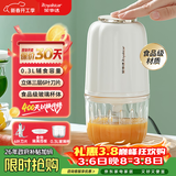 荣事达（Royalstar）辅食机婴儿家用宝宝料理机绞肉机多功能小型搅拌绞馅机碎肉蒜泥捣碎器300ml+6叶刀 RS-JR2068