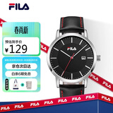 斐乐（FILA）手表男款针扣式皮革表带男士时尚运动石英学生手表 FLM38-793-001