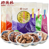 功德林 上海特产素食食品豆干挂炉素鸭 素鸡 五香烤麸 素肉零食素食 4包 素鸭+豆干+素火腿+素鸡+烤麸