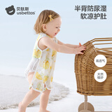 贝肽斯肚兜婴儿护肚子夏季纱布宝宝肚围新生儿衣服防着凉背心神器