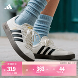 adidas「T头鞋」VL COURT复古休闲板鞋德训鞋男女阿迪达斯轻运动   汉玉白/黑色/树脂黄 (推荐女生买小半码)   37