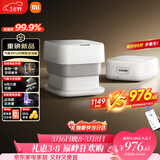 米家小米泡脚桶全自动恒温加热气囊按摩电动折叠足浴盆 智能杀菌足浴桶过小腿泡脚盆 三八节女神礼物