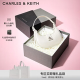 CHARLES&KEITH三角扣新月包腋下包单肩包包女包生日女神节礼物CK2-50271205