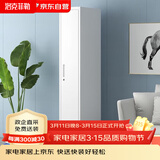 洛克菲勒钢制柜单一门更衣柜铁皮储物柜带锁员工浴室320宽竖单门衣柜