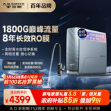 史密斯（A.O.SMITH）佳尼特净水器 蓝鲸1600G 家用净水器厨房专用台下用净水机直饮一体机 8年RO膜 冠军之选CR4200AE1
