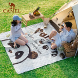 骆驼（CAMEL）野餐垫户外露营帐篷防潮垫郊游防水坐垫地加厚173CALP001打地铺