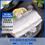 三都港 冷冻东海带鱼段600g(13-15段) 刀鱼 深海鱼 生鲜 鱼类 海鲜水产