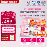 倍世（BWT） 第5代镁离子活力款滤芯 德国技术欧洲原装进口 过滤净水器家用滤水壶净水杯净水壶用 【镁离子】12只装