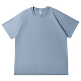 凡客诚品vancl 短袖T恤全棉圆领夏装男女同款 雾霾蓝 2XL （建议150-180斤）