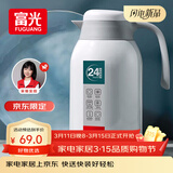 富光保温壶2.2L大容量304保温瓶家用暖壶按压式热水壶开水瓶京东限定