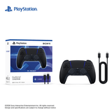 PlayStation 国行PS手柄 蓝牙无线控制器支持PC Steam PS5手柄 游戏电玩 DW12C黑神话悟空FC足球 升学礼 PS5手柄午夜黑+数据线