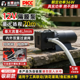 澎博动力（TURBOVOLT）自吸泵鱼缸抽水泵小型隔膜泵联动水钻开槽机切割机 带底托 DP2401