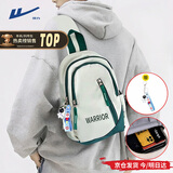 回力（Warrior）胸包男士潮牌运动学生单肩包挎包男生腰包时尚小包女斜挎包旅游包